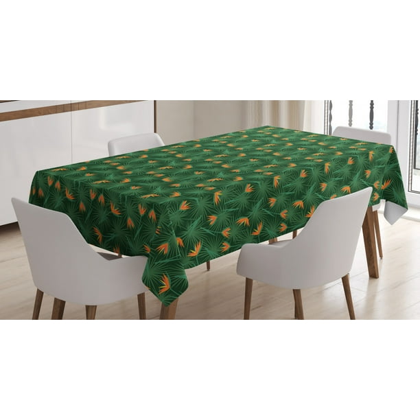 16 X 72 Ambesonne Tropical Table Runner Exotic Birds of Paradise Flower Silhouettes Hawaii Nature Dining Room Kitchen Rectangular Runner Dark Blue Orange 16 X 72 Ambesonne Tropical Table Runner Exotic Birds of Paradise Flower Silhouettes Hawaii Nature Dining Room Kitchen Rectangular Runner Dark Blue Orange